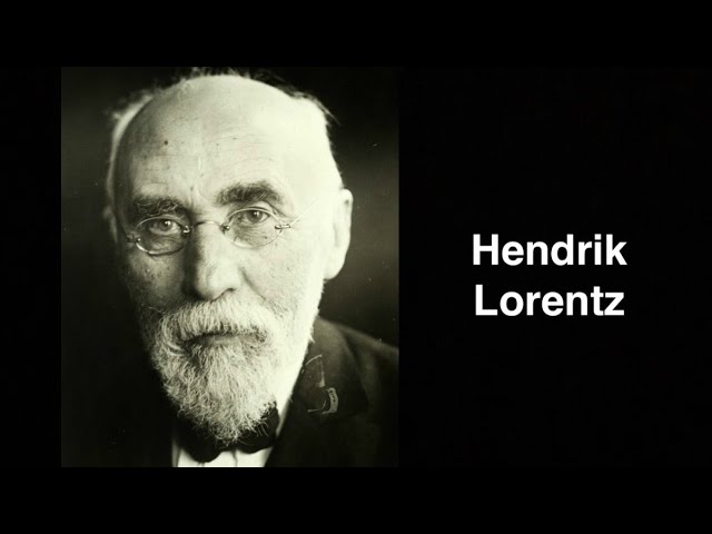 biografia de hendrik antoon lorentz