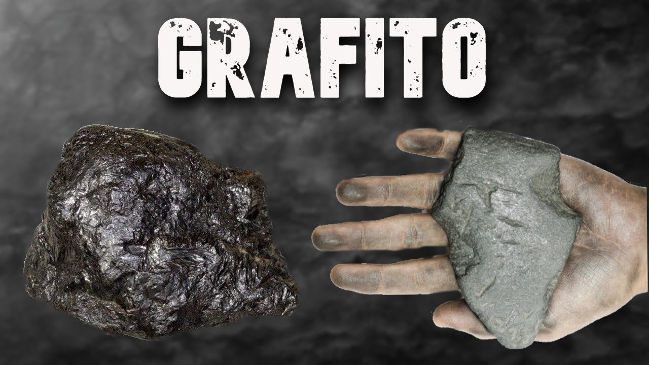 cómo se llama el grafito de mineral negro