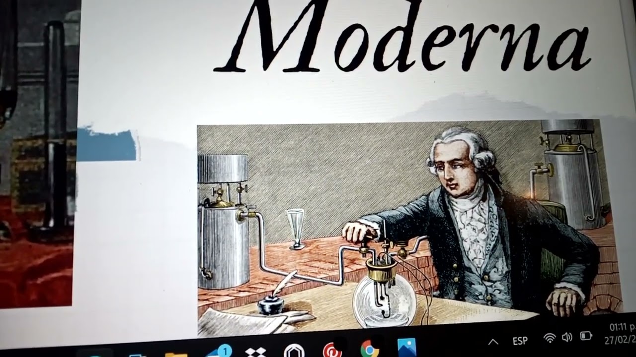 quimica en la epoca moderna