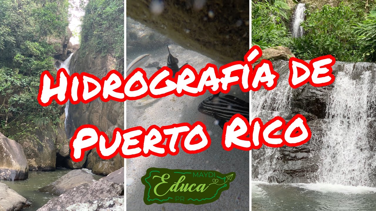cuerpos de agua que rodean a puerto rico
