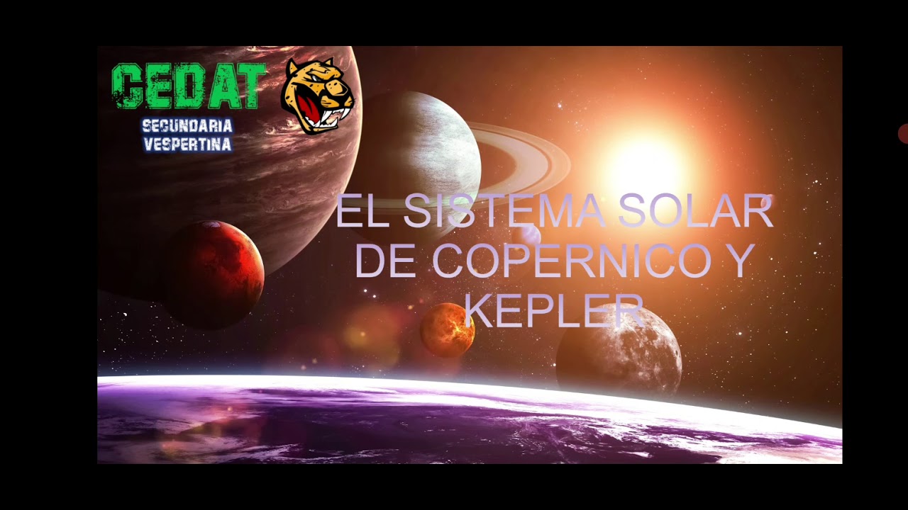 los modelos de copernico y kepler