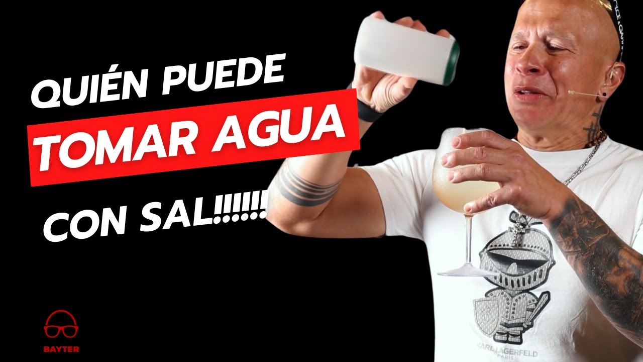 para qué sirve el agua salada