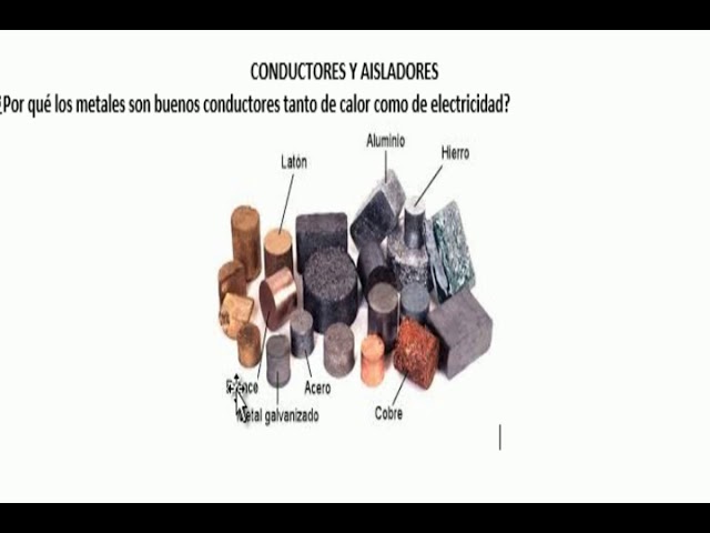 porque los metales son buenos conductores de calor