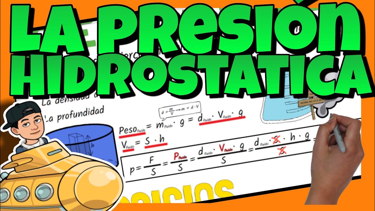 que es la presion hidrostatica y su formula
