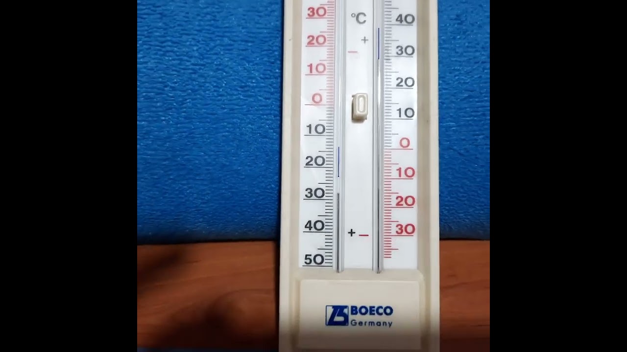 termometro de maxima y minima temperatura ambiental