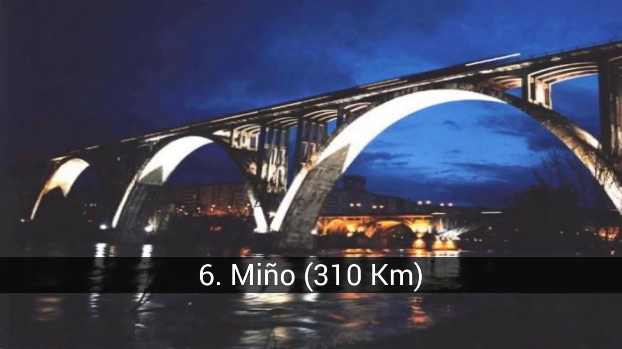 15 ríos más largos de españa