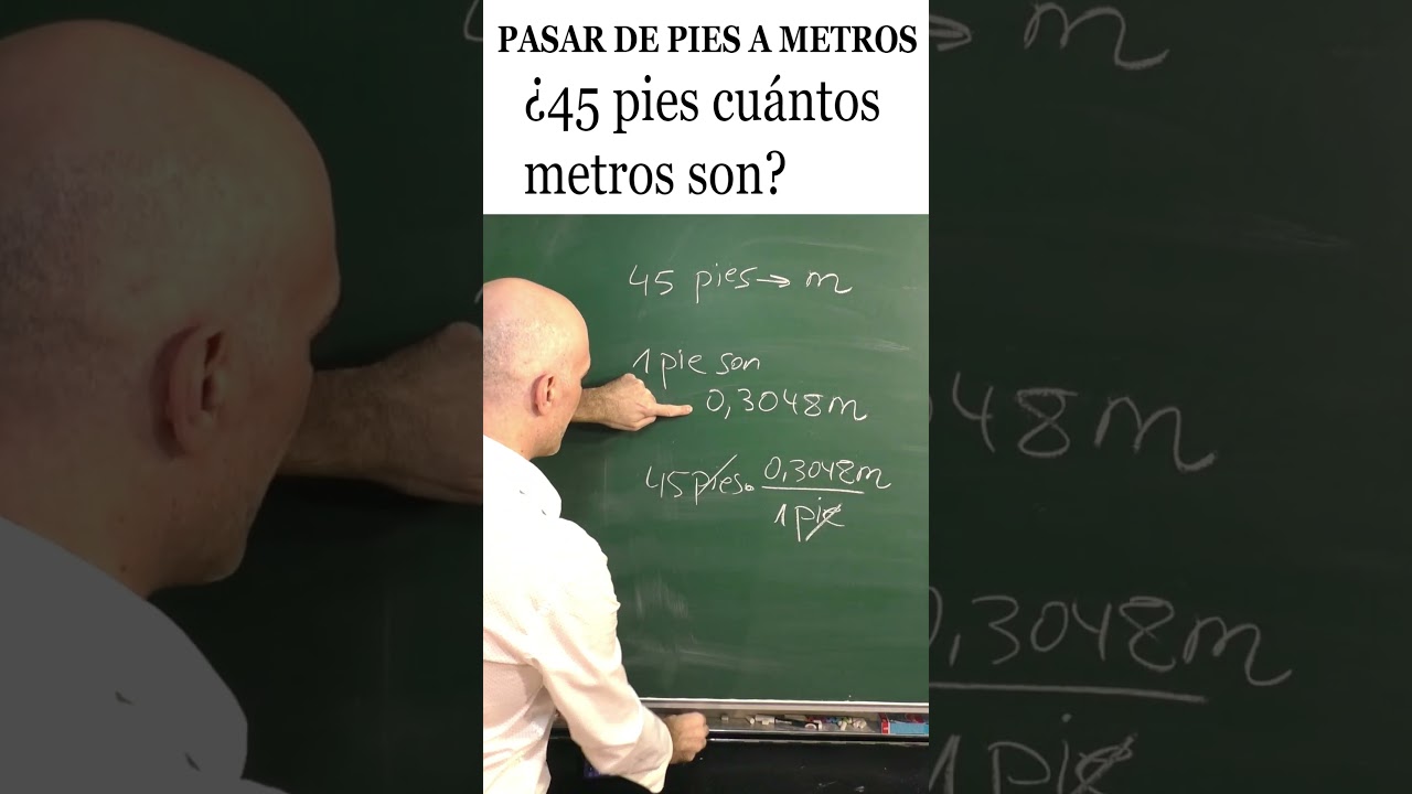 7 1 pies a metros