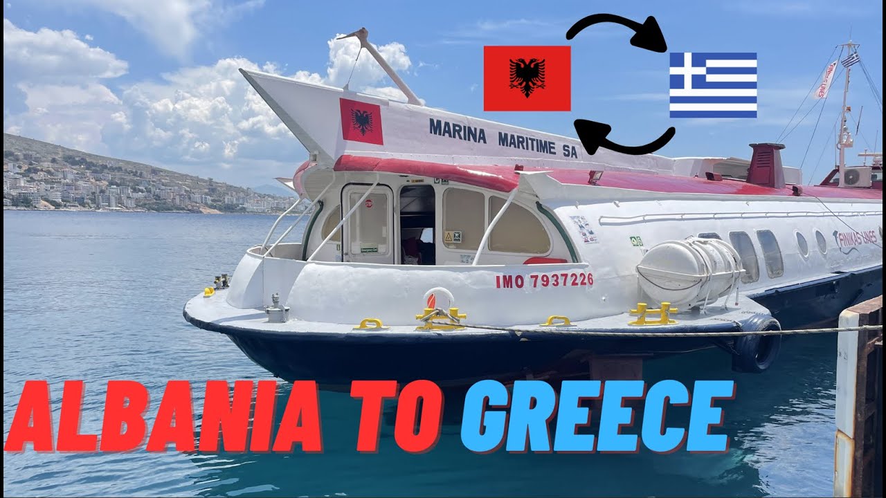 como ir de corfu a albania