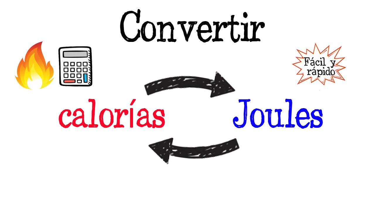como pasar de cal a julios