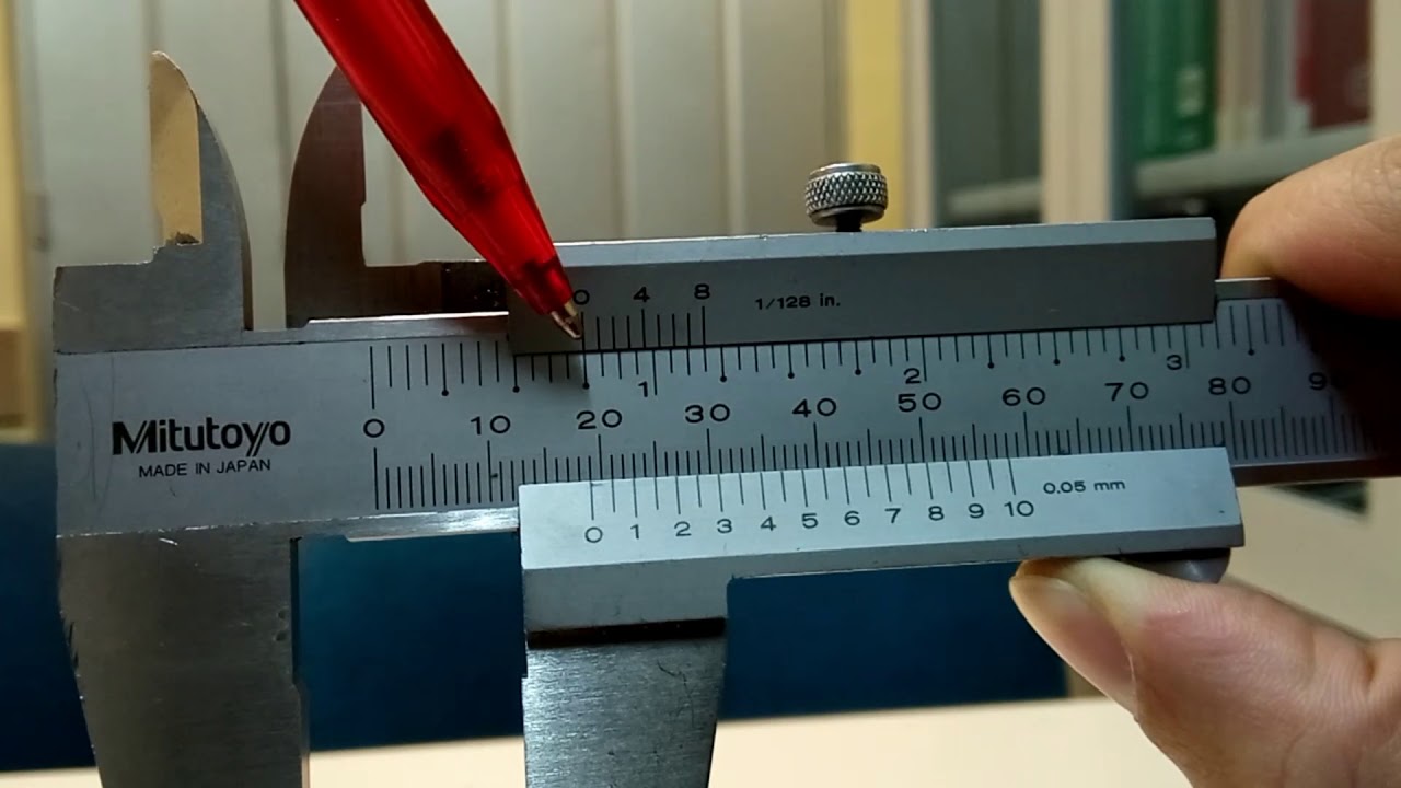 como se mide en pulgadas con el pie de rey