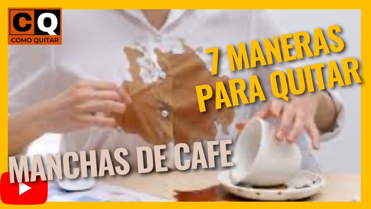 el cafe se va de la ropa