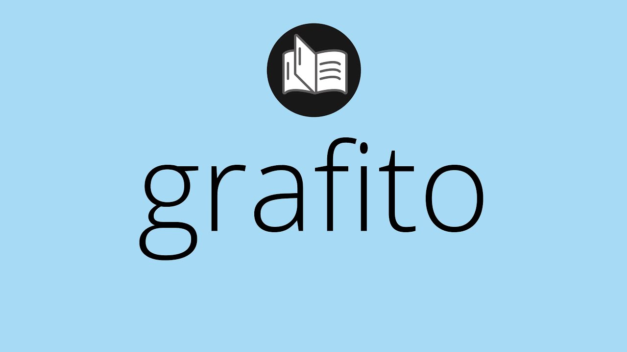 grafito mineral de color negro definicion