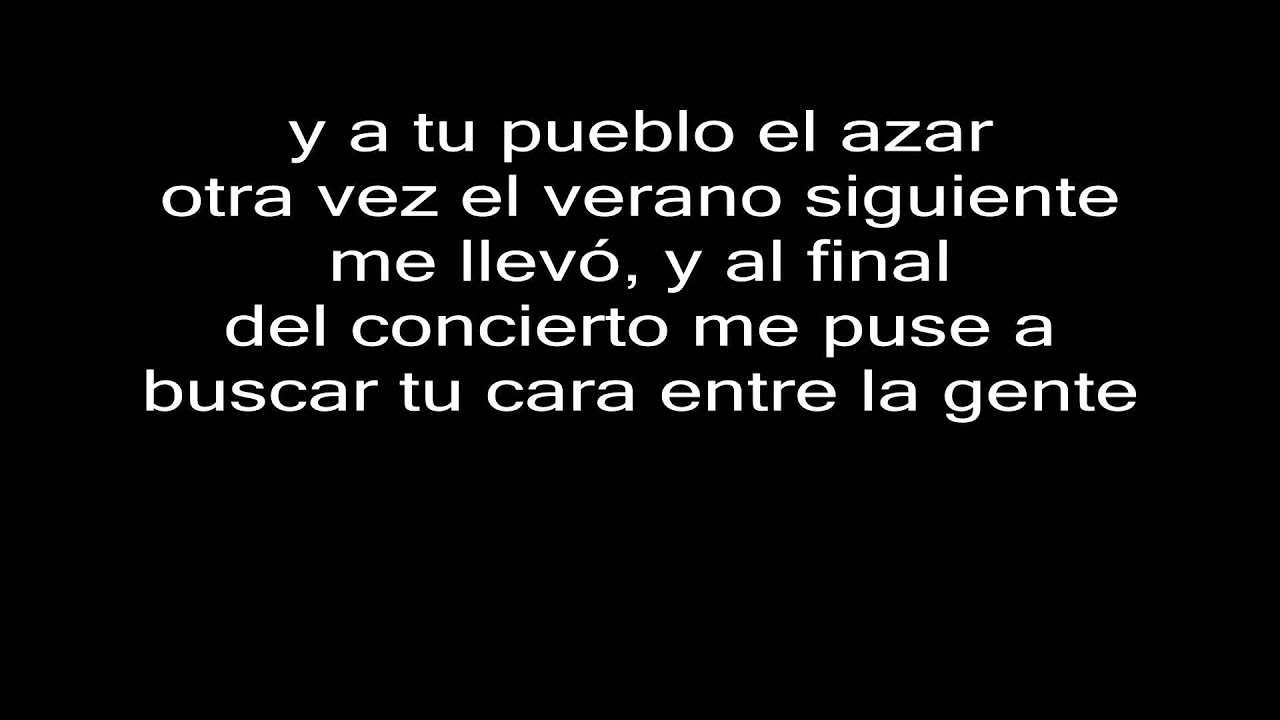letra de nos dieron las diez