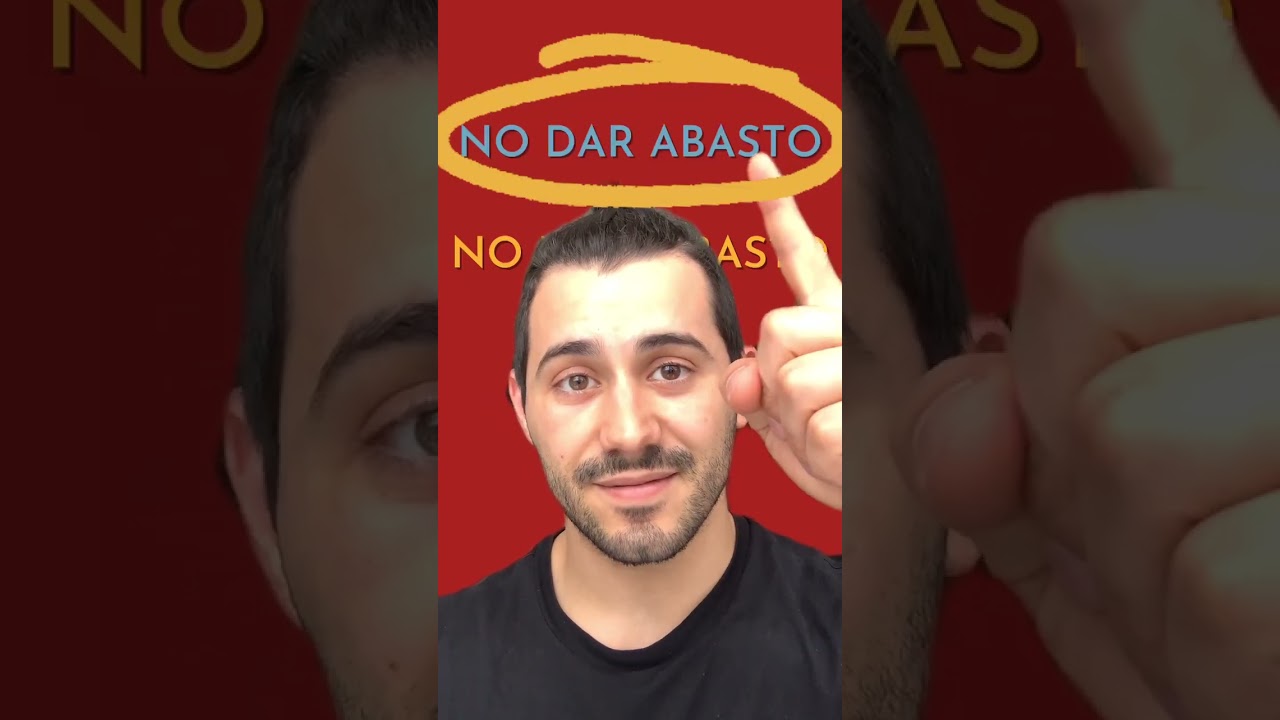 no doy a basto o abasto