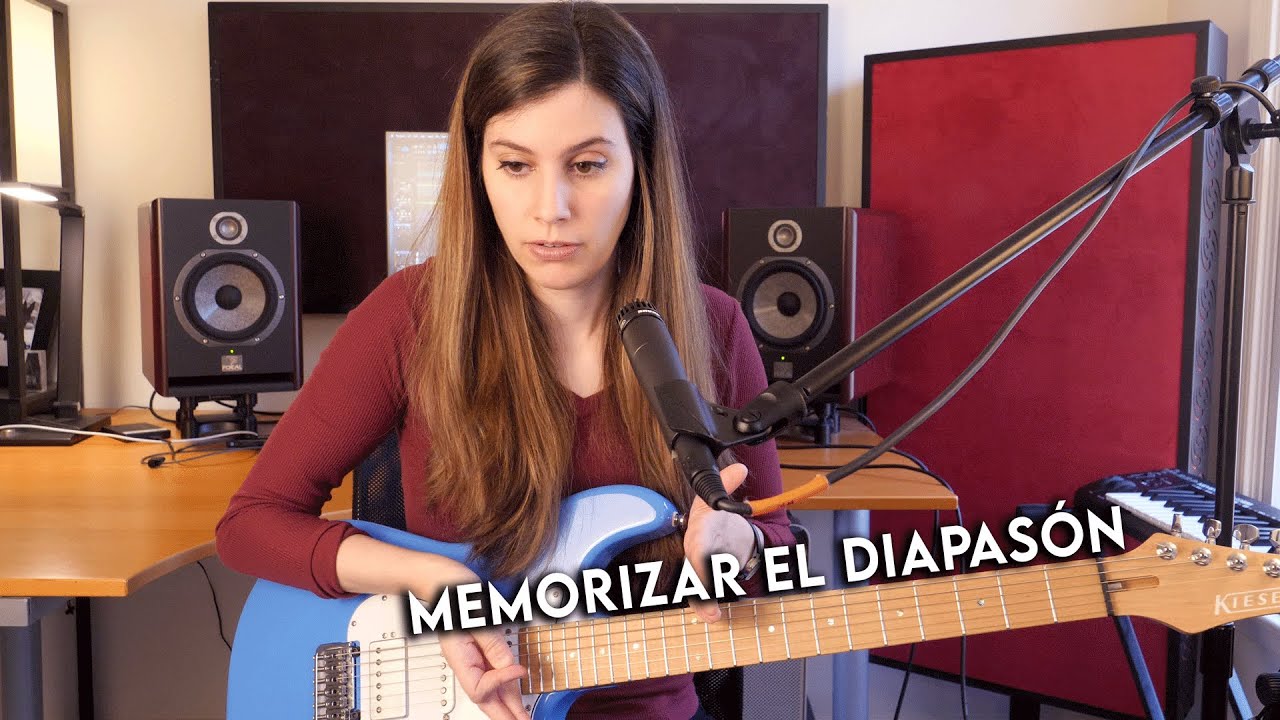 notas en la guitarra electrica