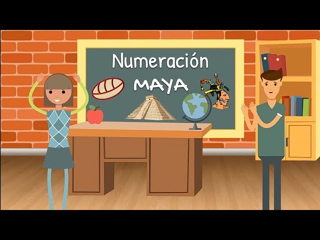 numeros mayas para niños de preescolar