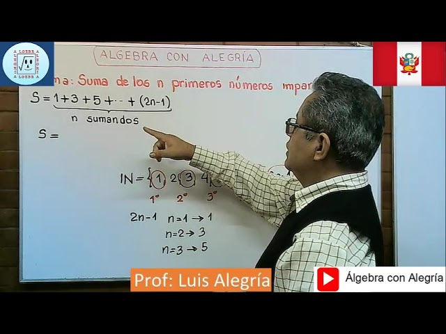suma de los n primeros numeros