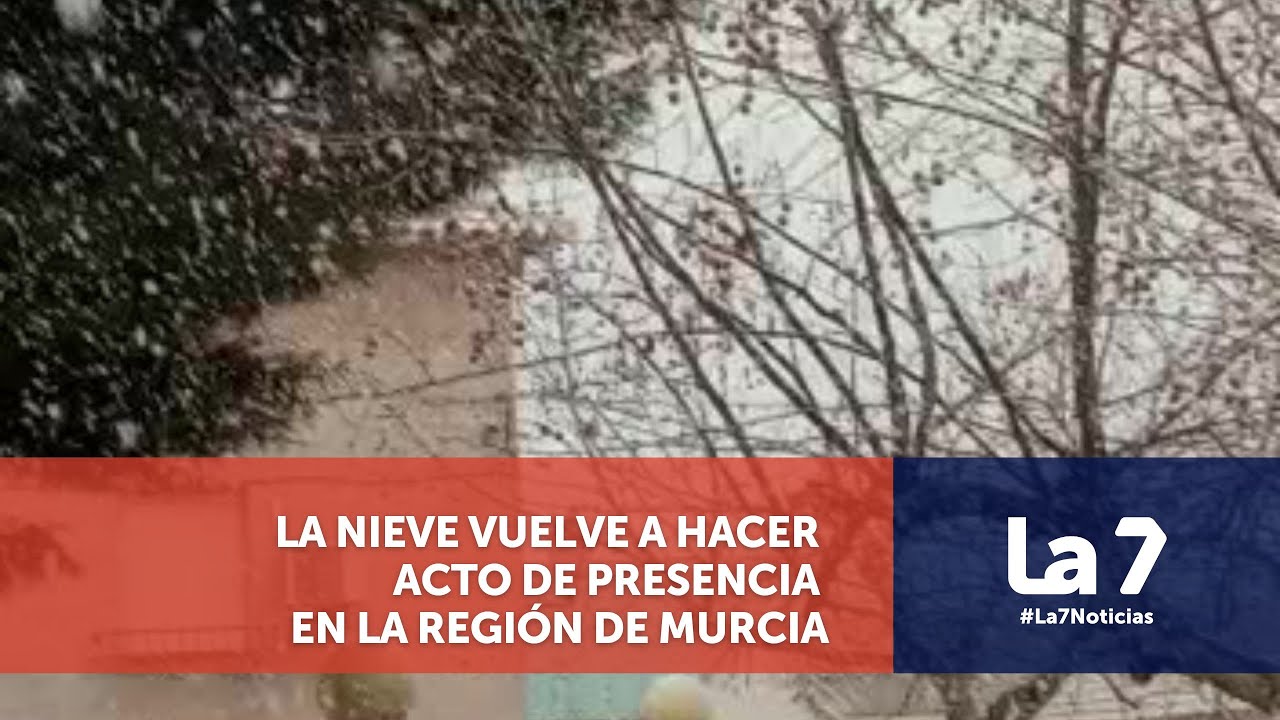 va a nevar en murcia