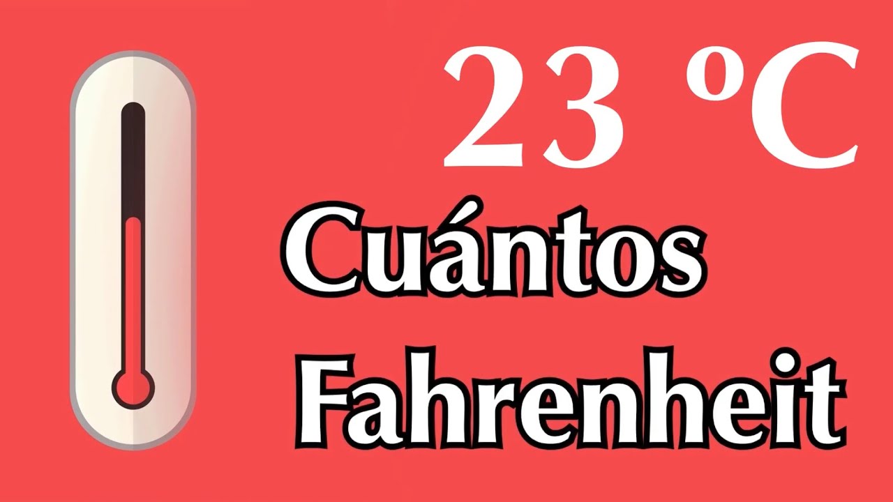 23 grados fahrenheit a centigrados