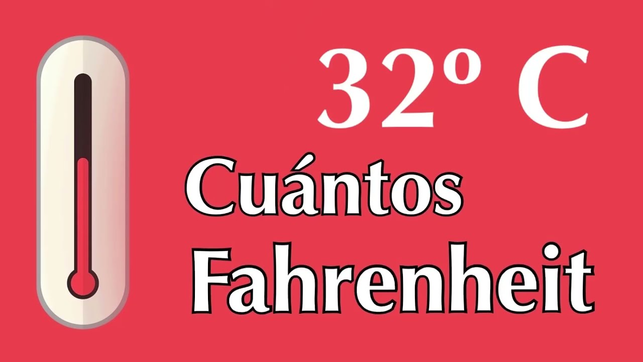 32 grados fahrenheit a centigrados