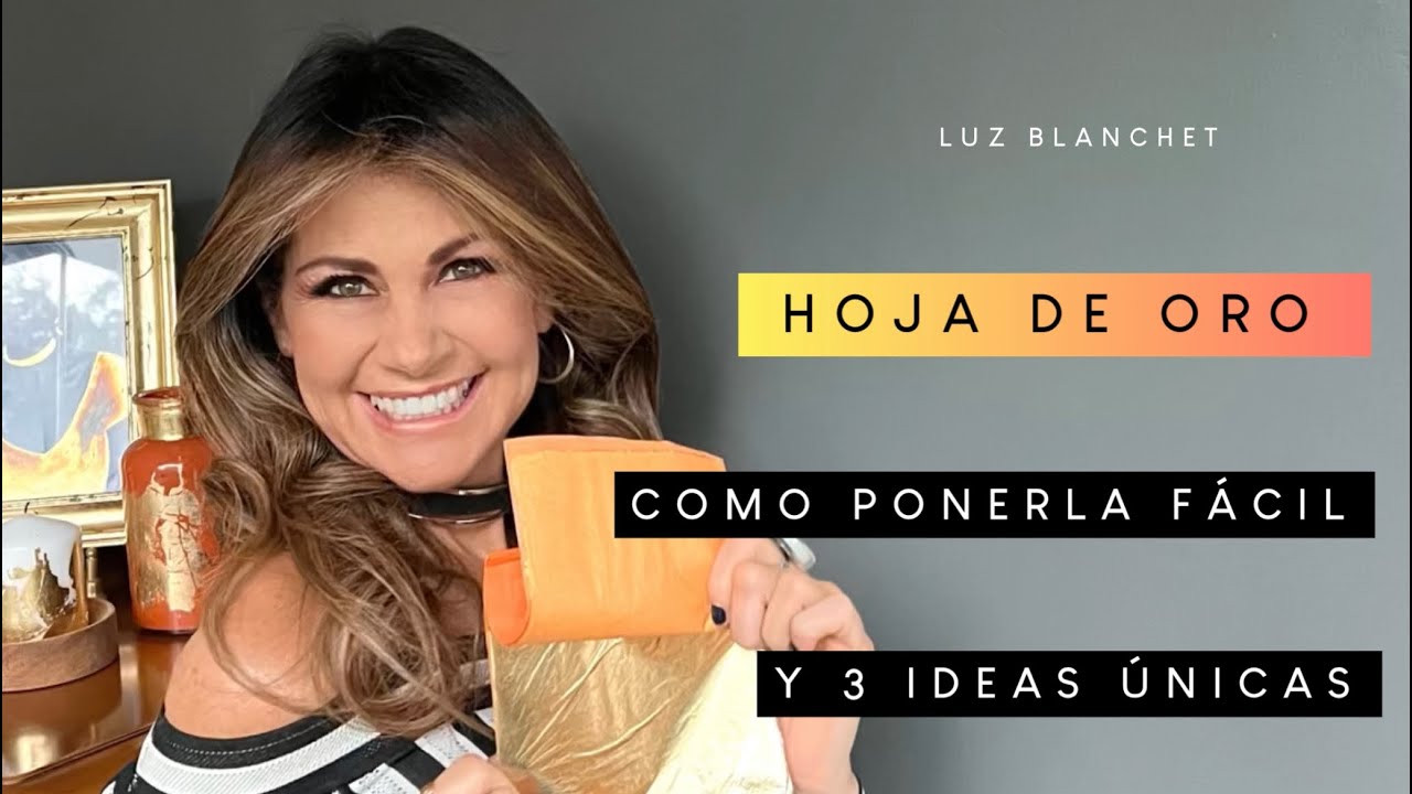 como pegar pan de oro en la piel