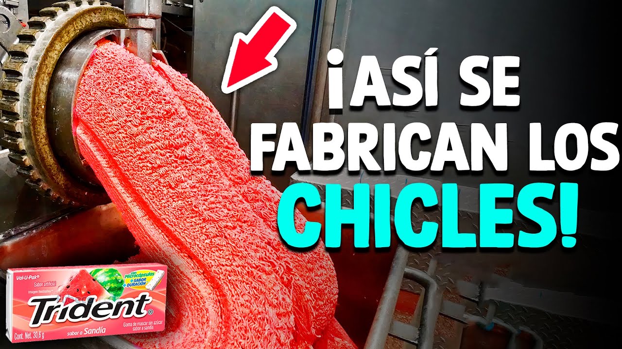 de que esta echo el chicle