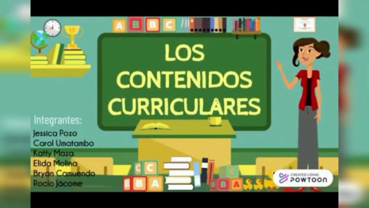 definicion de contenidos en educacion