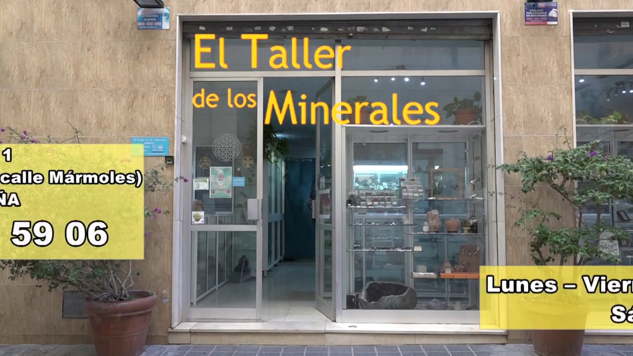 el taller de los minerales málaga