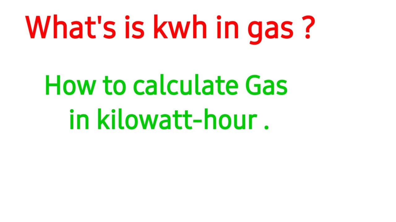equivalencia metro cubico gas natural kwh