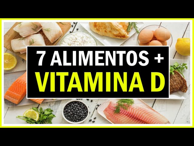 fruta y verduras con vitamina d