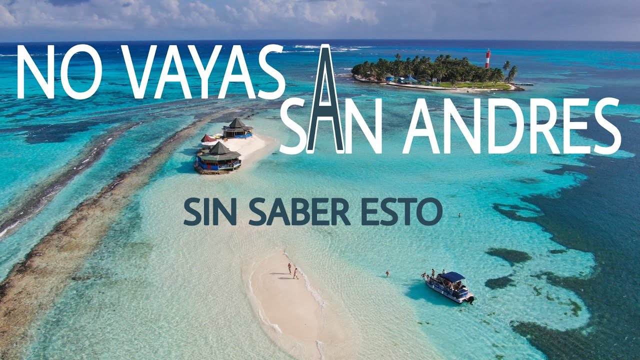 la isla de san andrés está en el mar