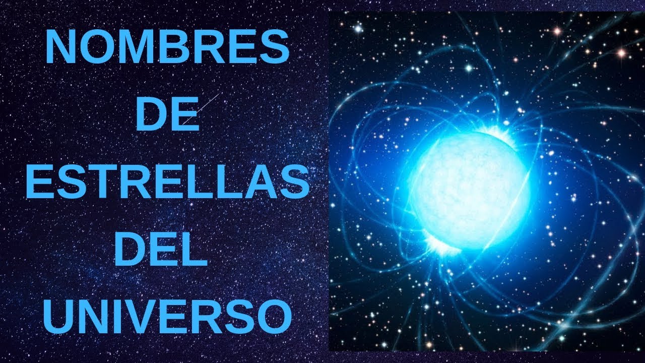 nombres de las estrellas del cielo