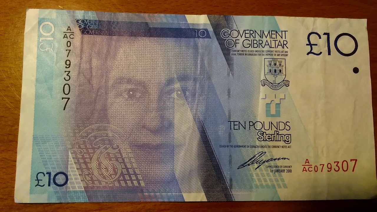 que moneda se usa en gibraltar