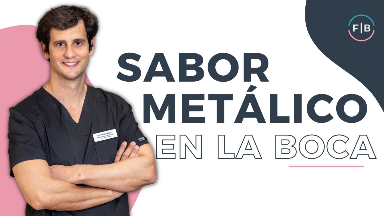 sabor a mocos en la boca