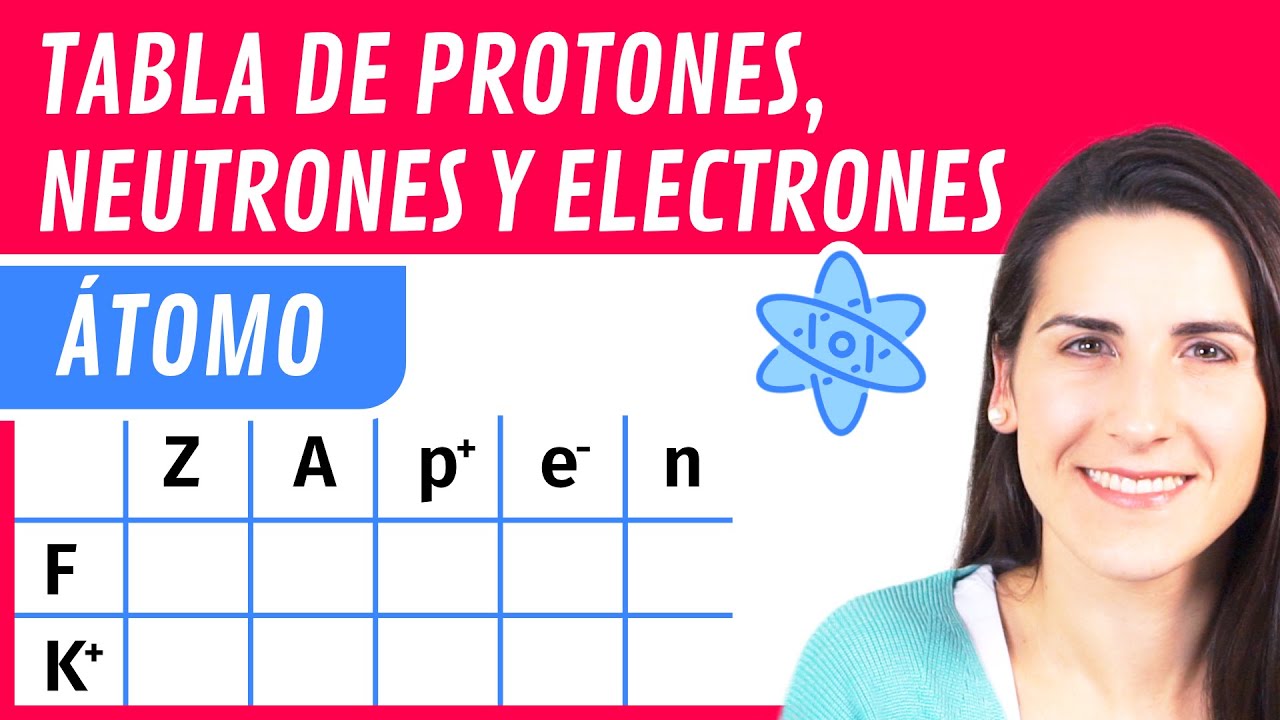 tabla numero masico y atomico