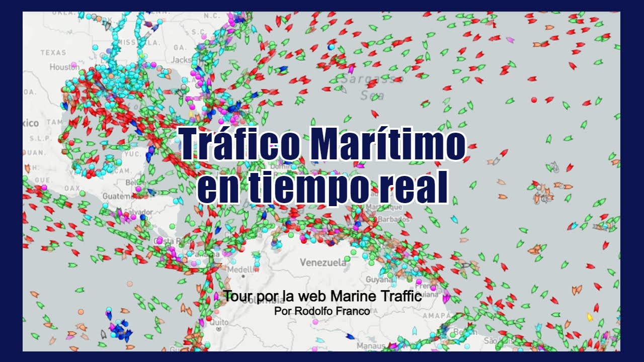 tráfico marítimo en tiempo real españa