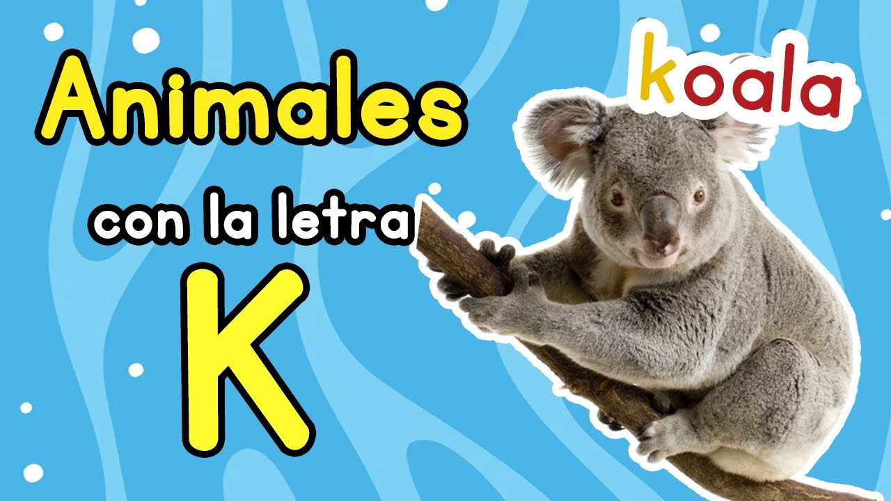 animal por la letra k
