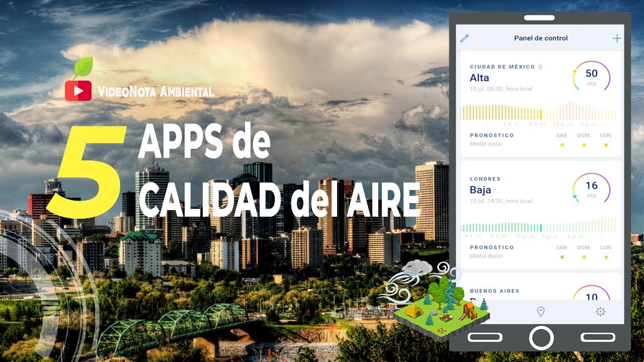 aplicacion para medir la calidad del aire