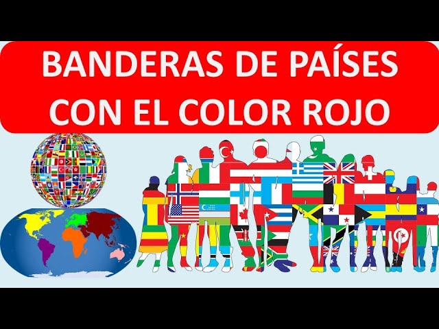 banderas que tengan color rojo