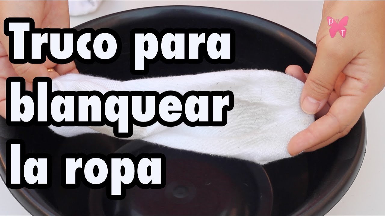 como blanquear la ropa con lejía
