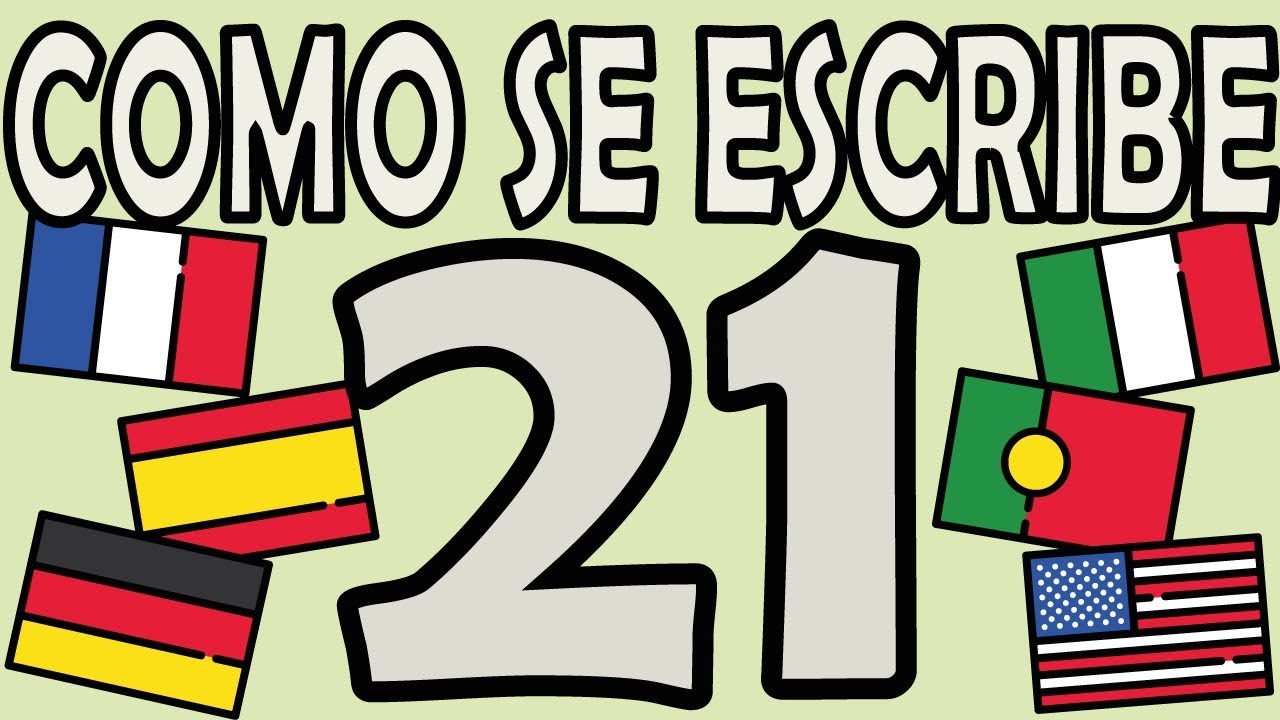 como se escribe en letras 21