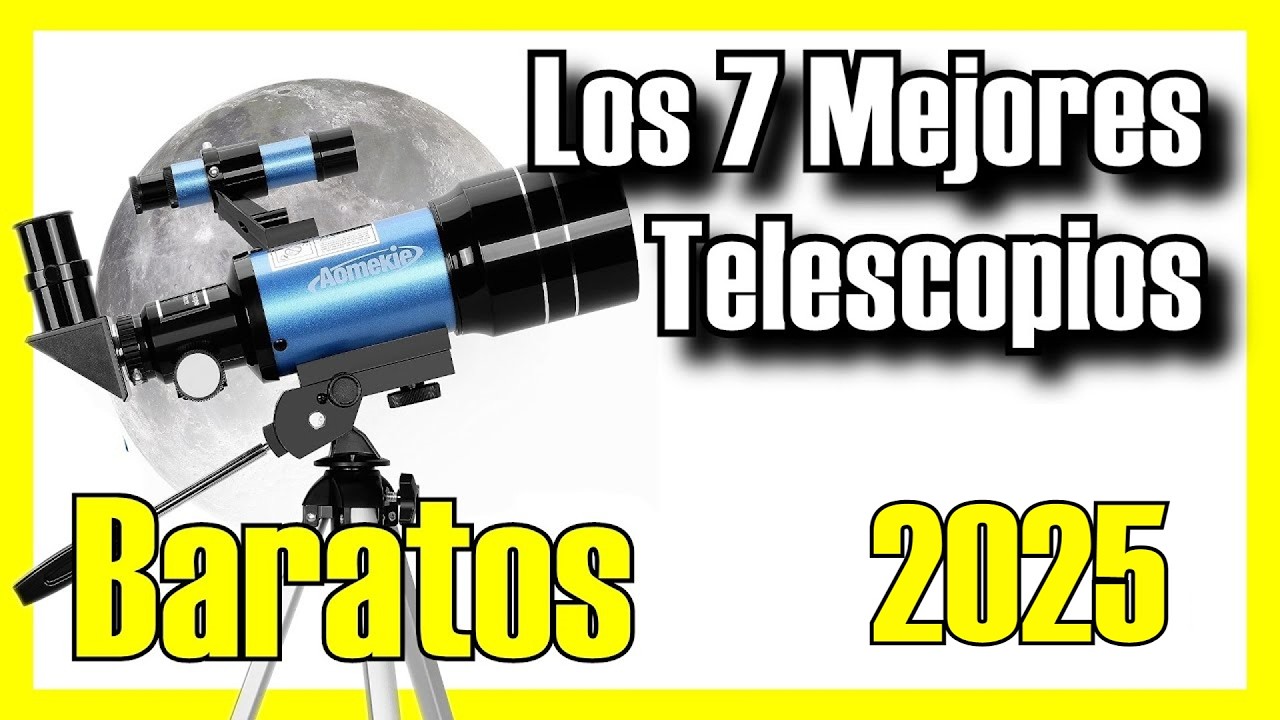 como se ve con un telescopio barato