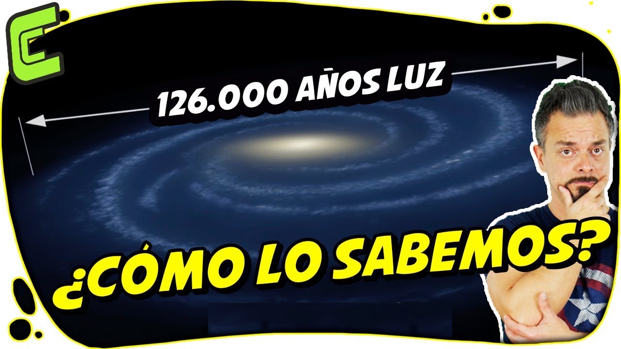 cuanto mide la galaxia via lactea