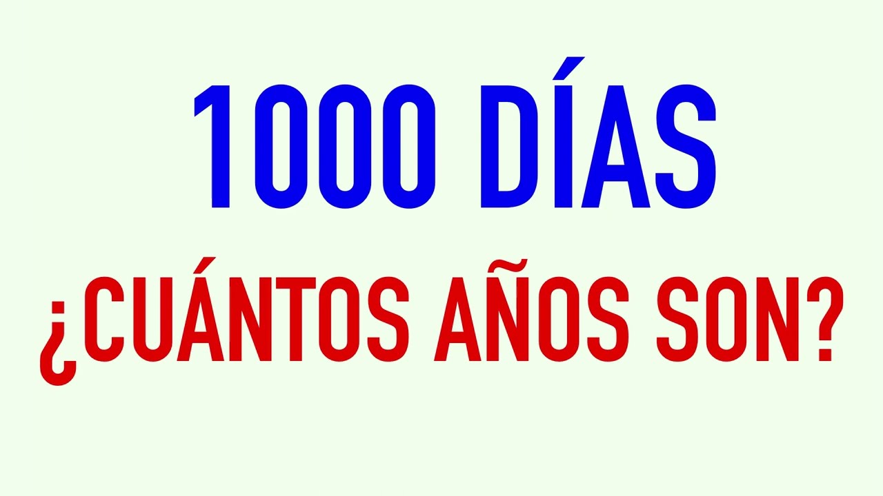 cuantos años son diez mil dias
