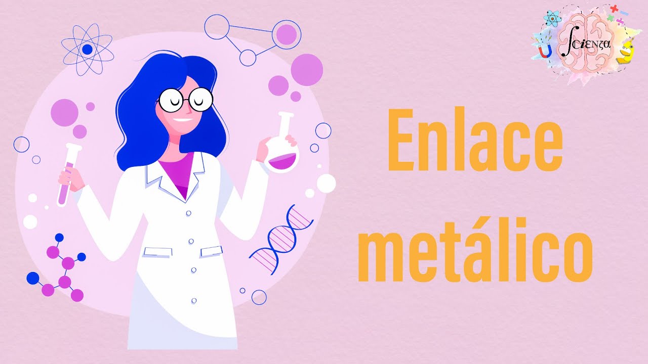 en que consiste el enlace metálico