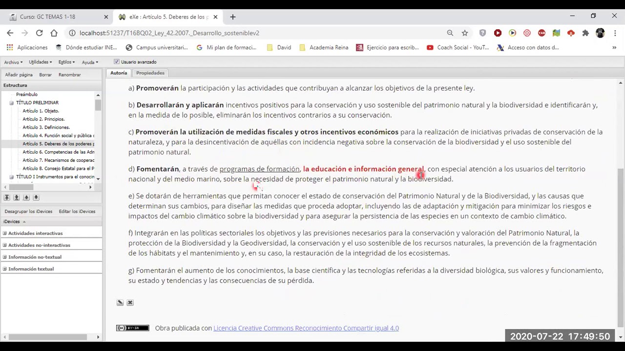 ley 42 2007 del patrimonio natural y de la biodiversidad