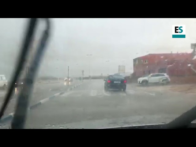 lluvia en la linea dela concepcion
