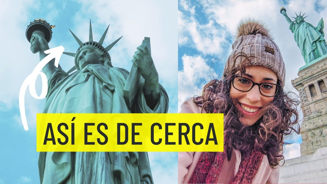metros estatua de la libertad