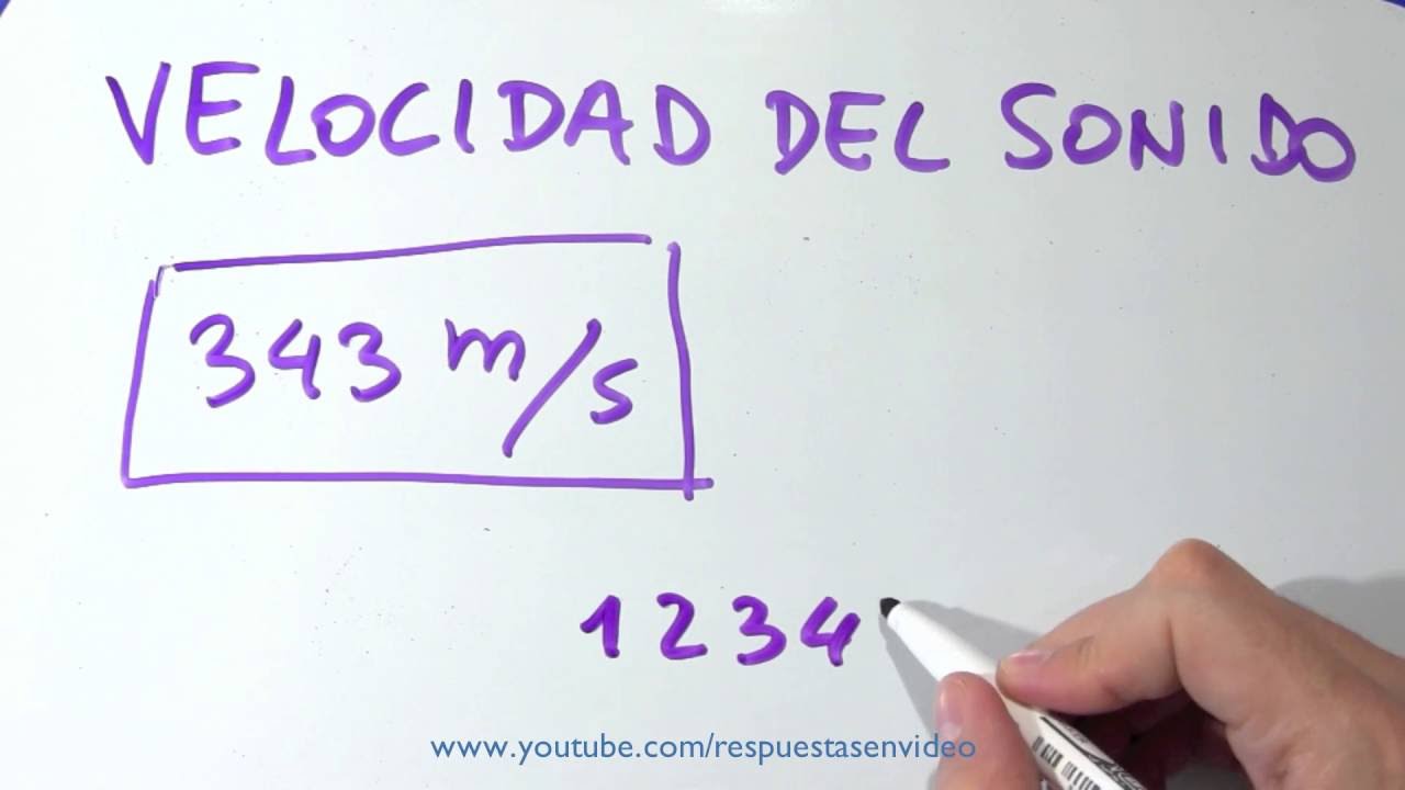 a que velocidad viaja el sonido en el aire