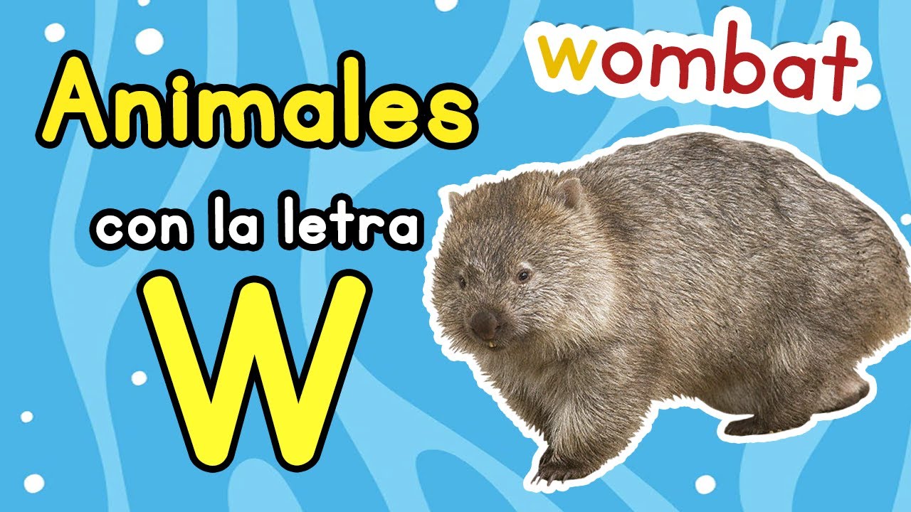 animal que empieza por w